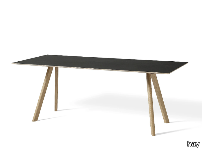 COPENHAGUE CPH 30 - Rectangular wooden table _ Hay