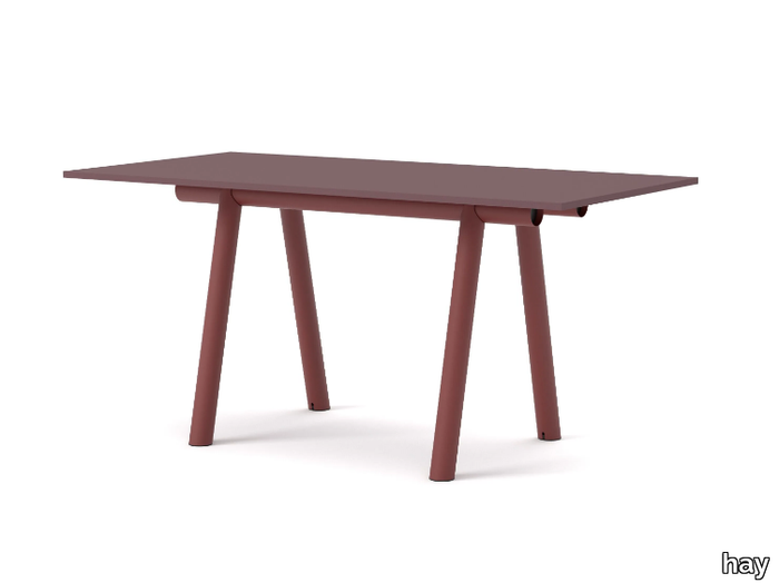 BOA - Rectangular High meeting table _ Hay