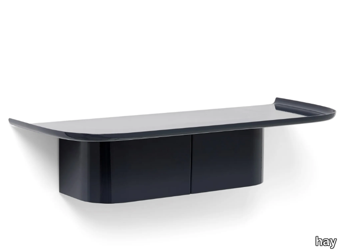 KORPUS - Aluminium wall shelf _ Hay