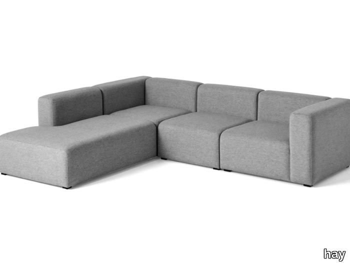 MAGS CORNER COMBINATION 2 - Corner modular fabric sofa _ Hay