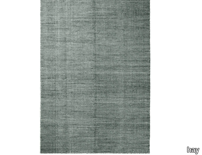 MOIRÉ KELIM - Rectangular wool rug _ Hay