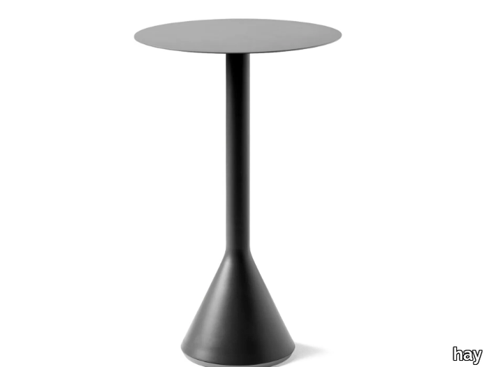 PALISSADE CONE - Steel high table _ Hay