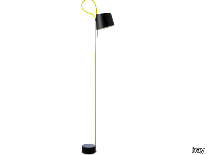 ROPE TRICK - LED aluminium floor lamp _ Hay