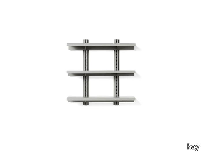 STANDARD ISSUE - Open wall-mounted shelving unit _ Hay