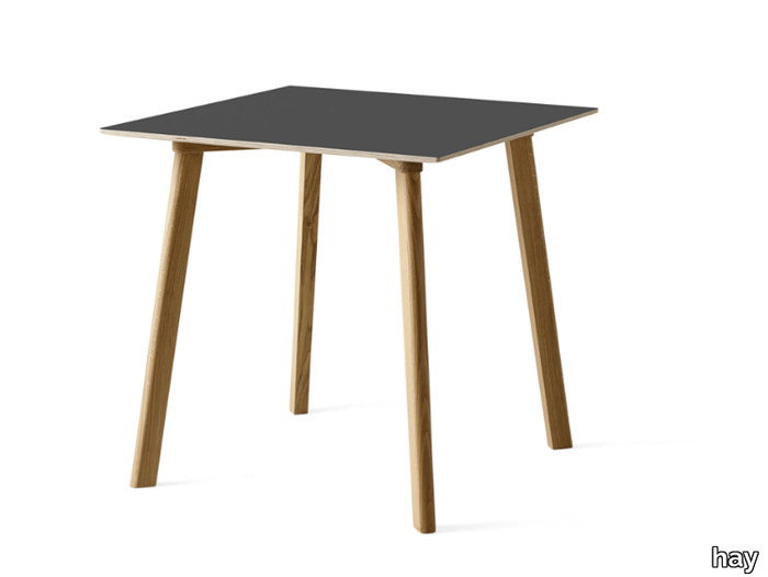 COPENHAGUE CPH DEUX 210 - Square wooden table _ Hay