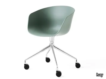 ABOUT A CHAIR AAC24 - Swivel polypropylene chair _ Hay