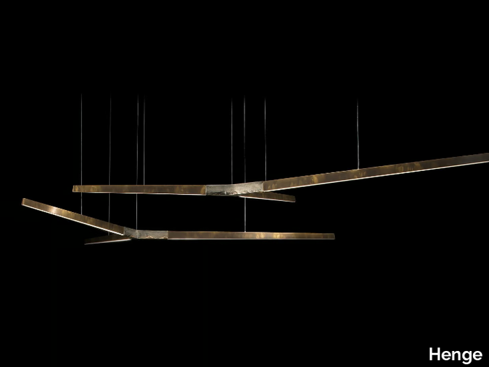 STARLIGHT HORIZONTAL - LED metal pendant lamp _ Henge