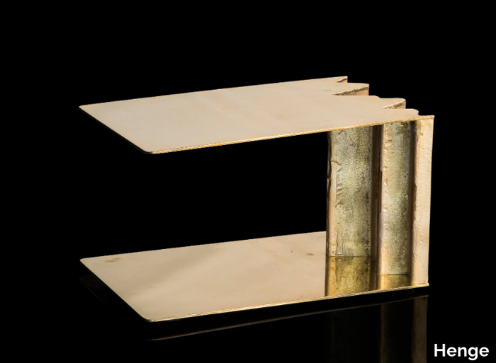 BE MINE - Low brass side table _ Henge