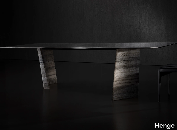 SISMA - Pewter top table _ Henge