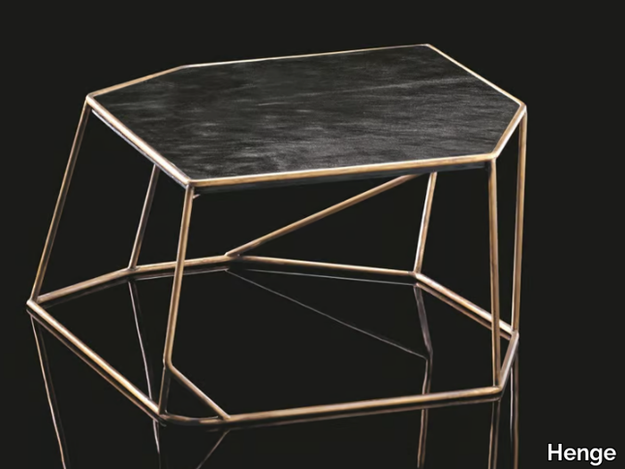 W - Low stone coffee table _ Henge