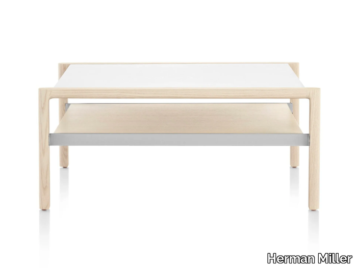 BRABO - Rectangular wooden side table _ Herman Miller