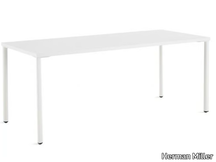 OE1 - Rectangular laminate writing desk _ Herman Miller