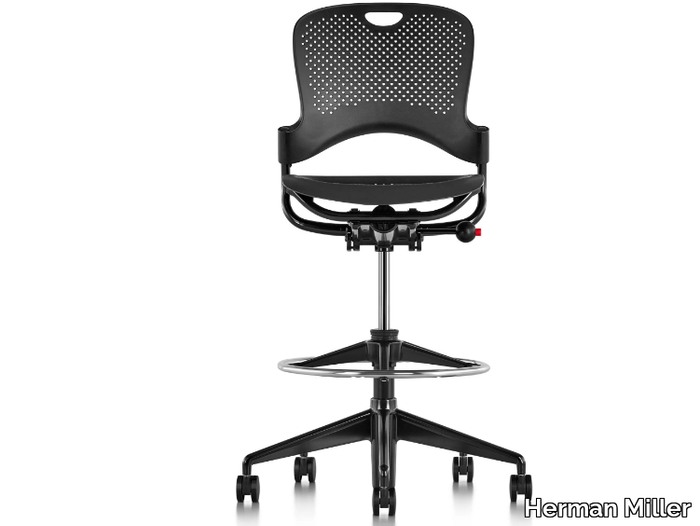 CAPER - Swivel Nylon® office stool with 5-Spoke base _ Herman Miller