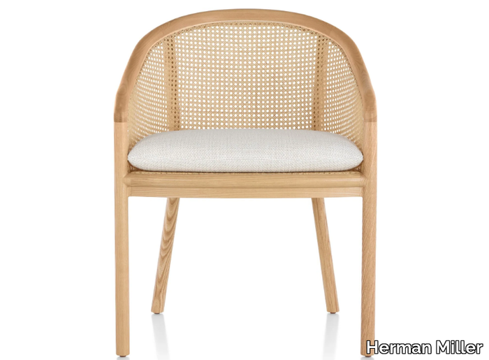 LANDMARK - Vienna straw chair with integrated cushion _ Herman Miller