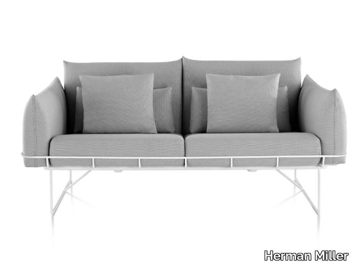 WIREFRAME - 2 seater fabric sofa _ Herman Miller