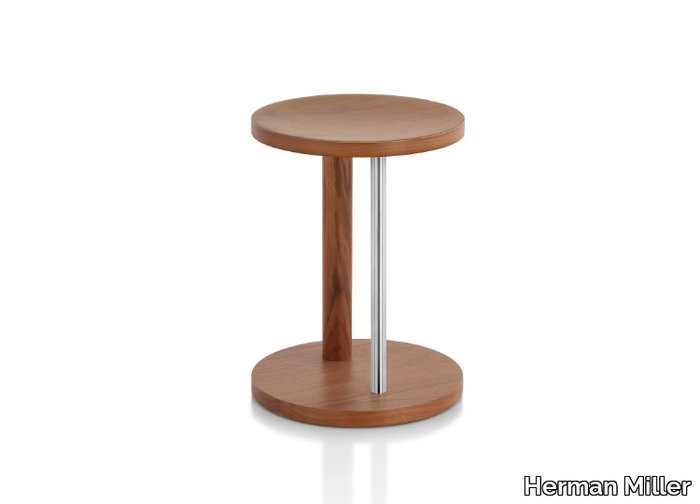 SPOT - Low wooden stool _ Herman Miller