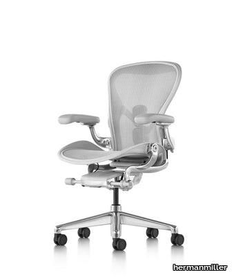 Aeron Mineral/Polished Office Chair