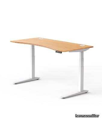 Fully Jarvis Contour Bamboo Standing Desk