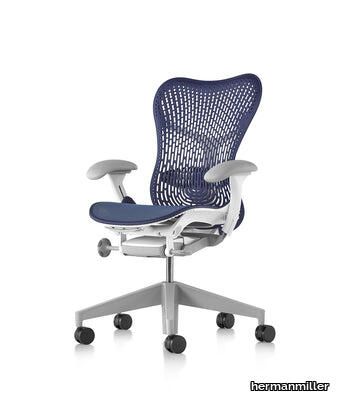 Mirra 2 Twilight/Studio White Triflex Office Chair