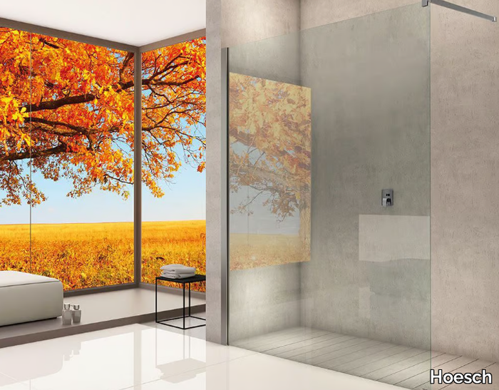 ONE&ONE - Corner glass Walk in shower _ Hoesch