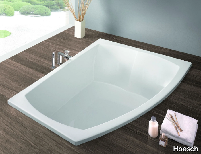 LARGO - Built-in acrylic bathtub _ Hoesch