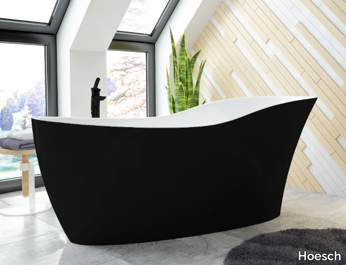 NAMUR LOUNGE - Oval freestanding Solique bathtub _ Hoesch