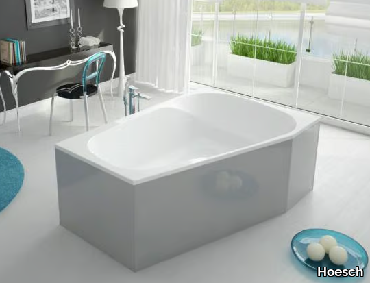 SPECTRA - Asymmetric freestanding acrylic bathtub _ Hoesch