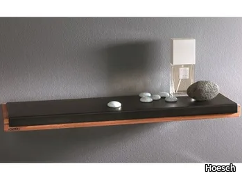 8922101 - Wooden bathroom wall shelf _ Hoesch