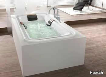 ERGO+ - Hydromassage rectangular built-in acrylic bathtub _ Hoesch