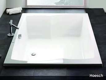 LARGO - Rectangular built-in acrylic bathtub _ Hoesch