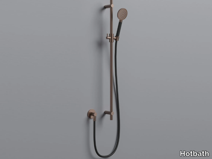 COBBER M308 - Brass shower wallbar with hand shower _ Hotbath