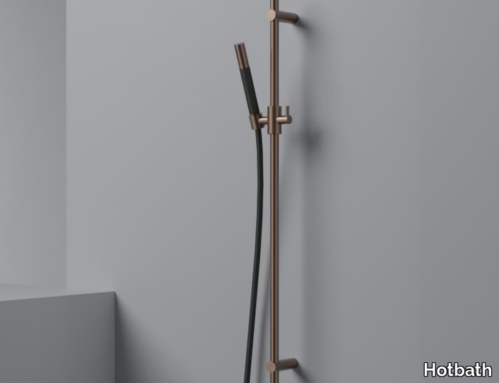 COBBER M309 / M310 - Brass shower wallbar with hand shower _ Hotbath