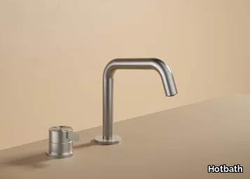 ARCHIEFLAG AF023 - Single handle stainless steel washbasin mixer _ Hotbath