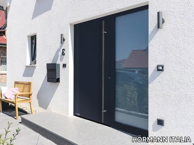 THERMOPLAN HYBRID - Flush-fitting stainless steel entry door _ HÖRMANN ITALIA