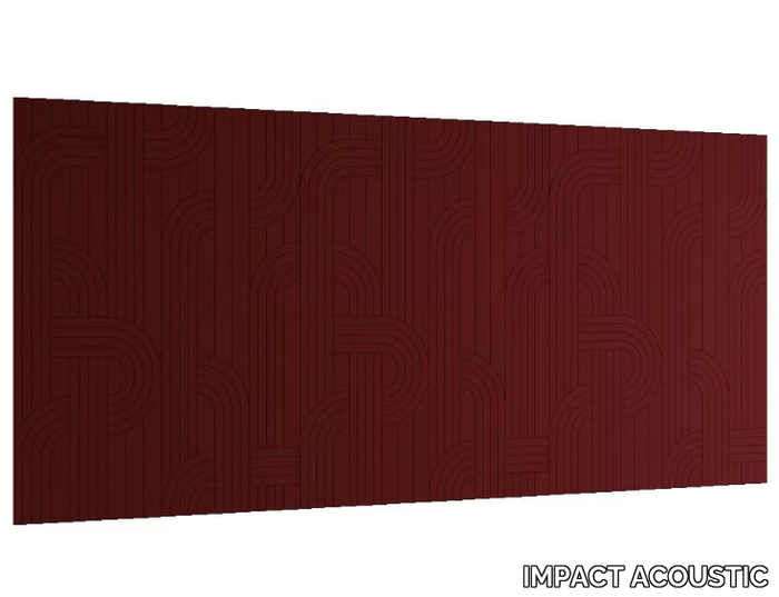 PASS - Recycled plastic Acoustic wall panel _ IMPACT ACOUSTIC®