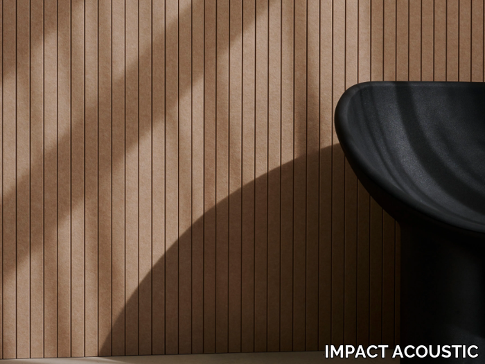 VERTIGO FINE - Recycled plastic Acoustic wall panel _ IMPACT ACOUSTIC®