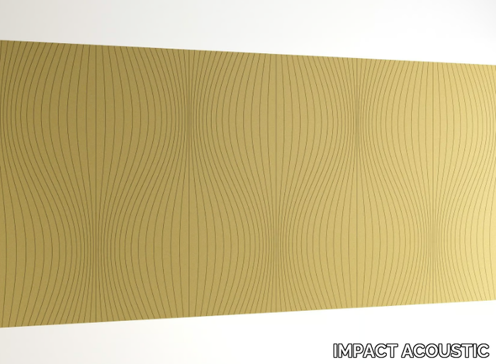 LOOP - Recycled plastic Acoustic wall panel _ IMPACT ACOUSTIC®