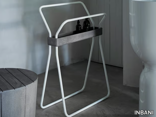 ORIGIN - Standing metal towel rail _ INBANI