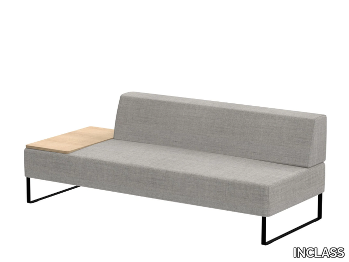 TETRIS - Sled base sectional fabric sofa _ INCLASS