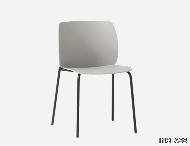 ARYN MAX - Stackable polypropylene chair _ INCLASS