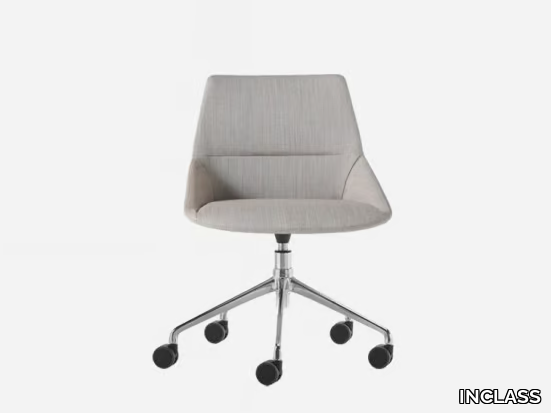 DUNAS XS - Height-adjustable fabric office chair with castors _ INCLASS