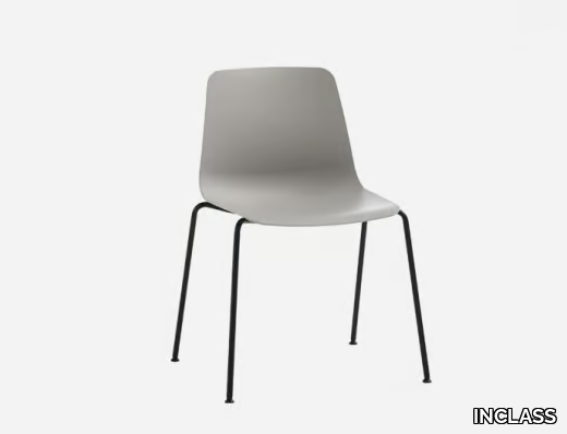 VARYA - Stackable polypropylene chair _ INCLASS