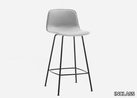 VARYA TAPIZ - Fabric stool with footrest _ INCLASS