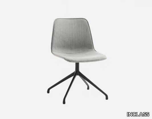 VARYA TAPIZ - Swivel trestle-based fabric office chair _ INCLASS