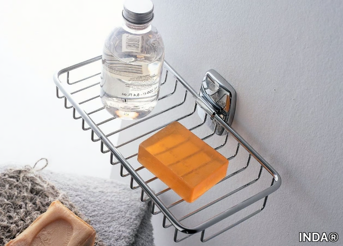 EXPORT - Wall-mounted metal soap dish _ INDA®