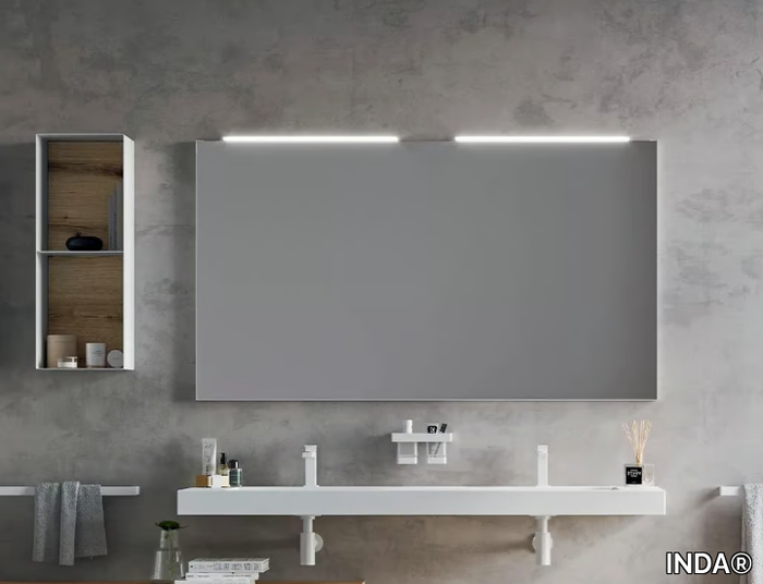 GARDA - Wall-mounted bathroom mirror _ INDA®