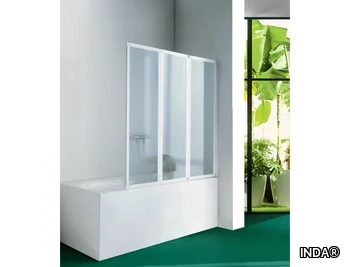 BVP08 - Folding glass bathtub wall panel _ INDA®