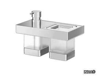 INDISSIMA - Toothbrush holder / Bathroom soap dispenser _ INDA®