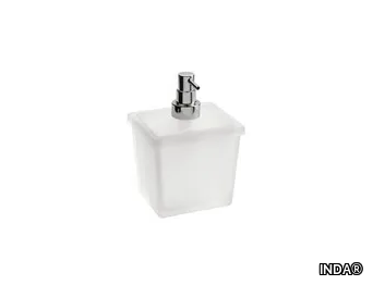 NEW EUROPE - Glass Bathroom soap dispenser _ INDA®