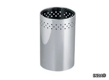 AV4010 - Metal Public bathroom waste bin _ INDA®